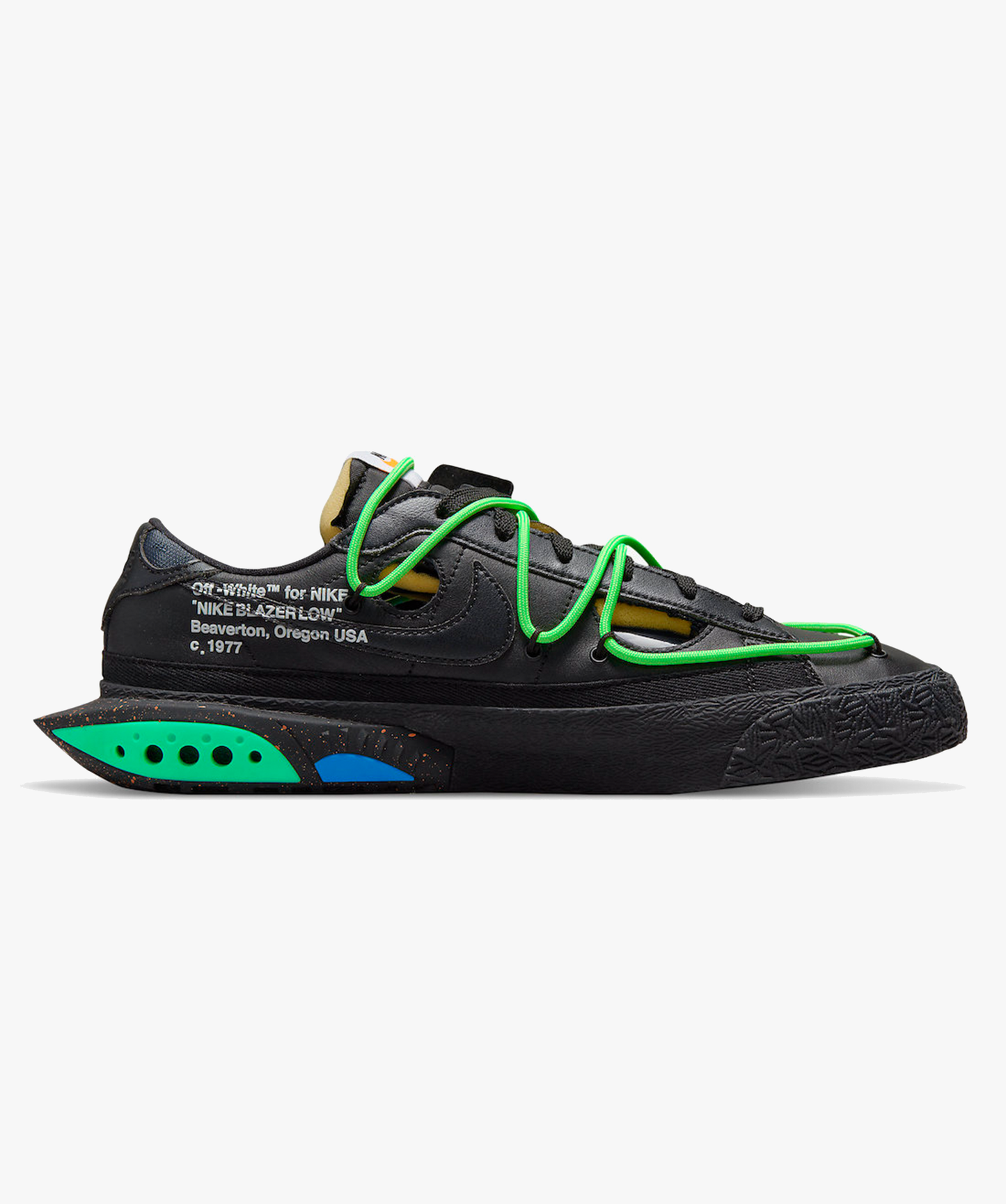 Nike x Off-White Blazer Low '77 'Black' - Funky Insole