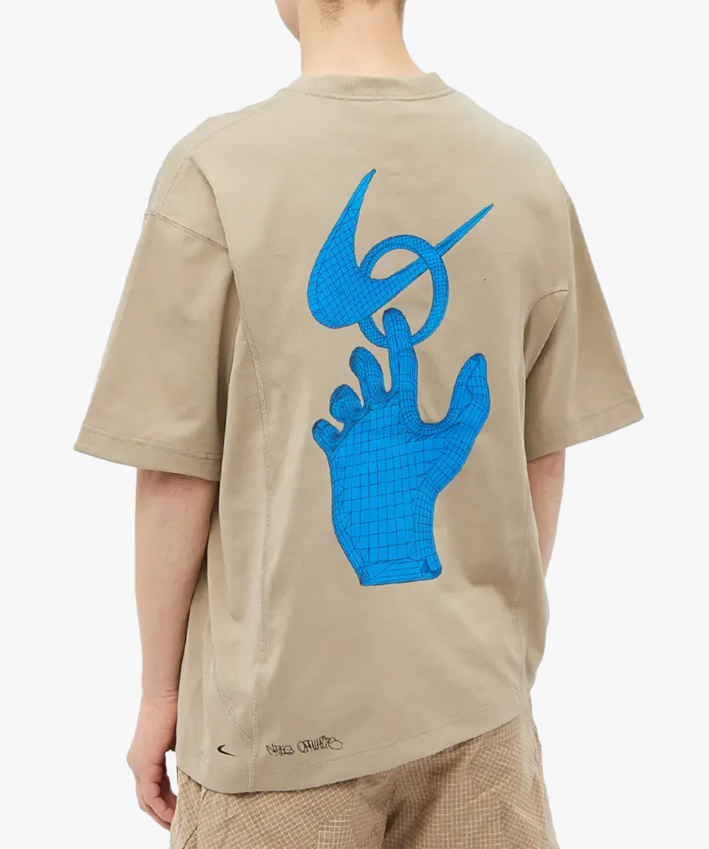 Off-White x Nike 005 T-Shirt Khaki - Funky Insole