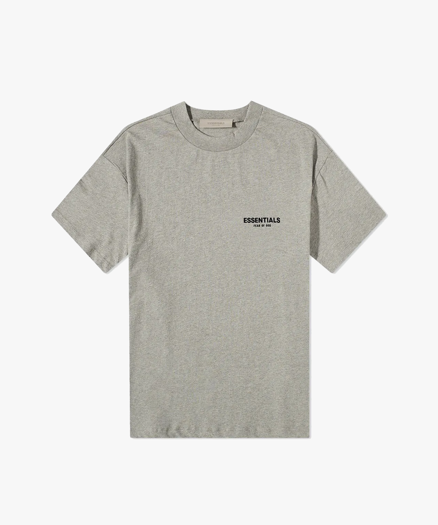 Fear of God Essentials Logo Tee Dark Oatmeal - Funky Insole