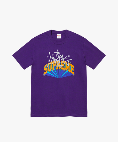 Supreme x IRAK Arc Tee Purple - Funky Insole