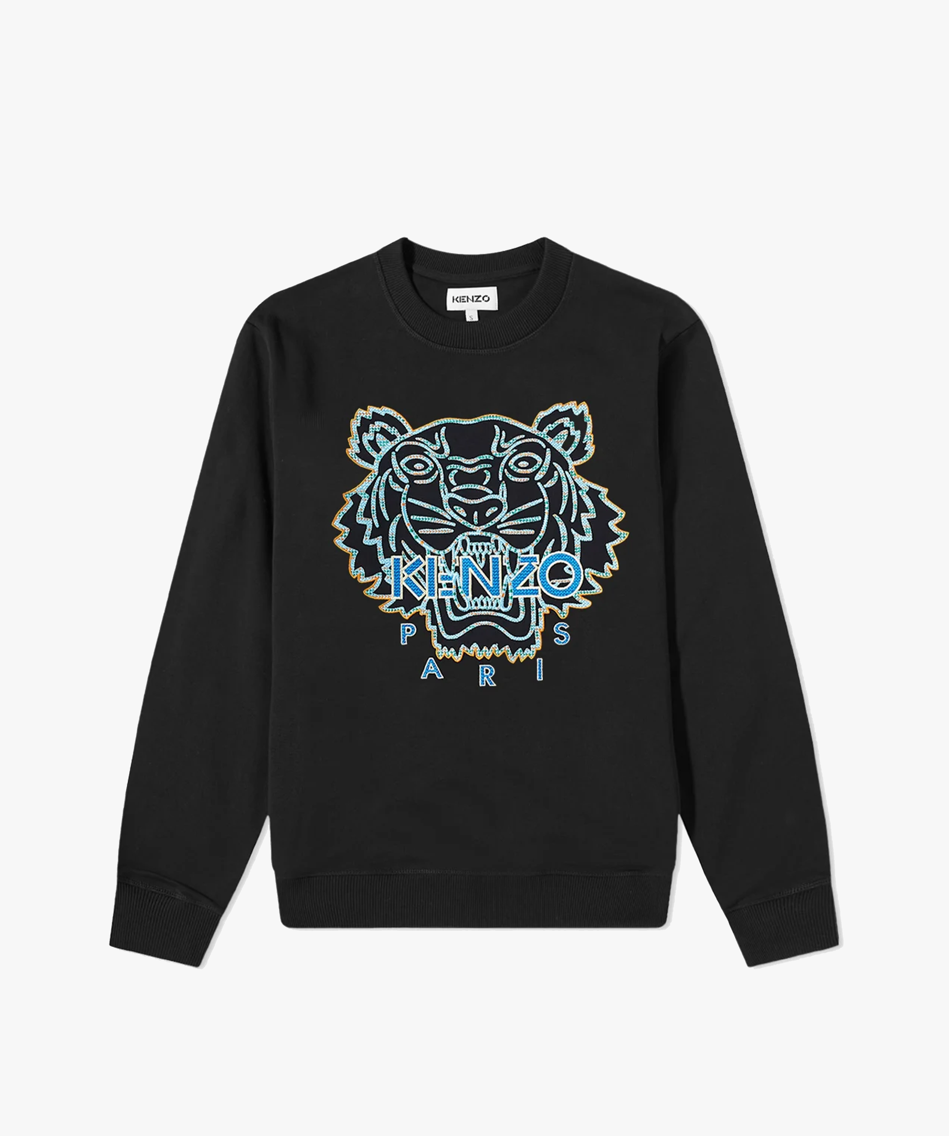 Kenzo Actua Summer Original Crew Sweat Black - Funky Insole