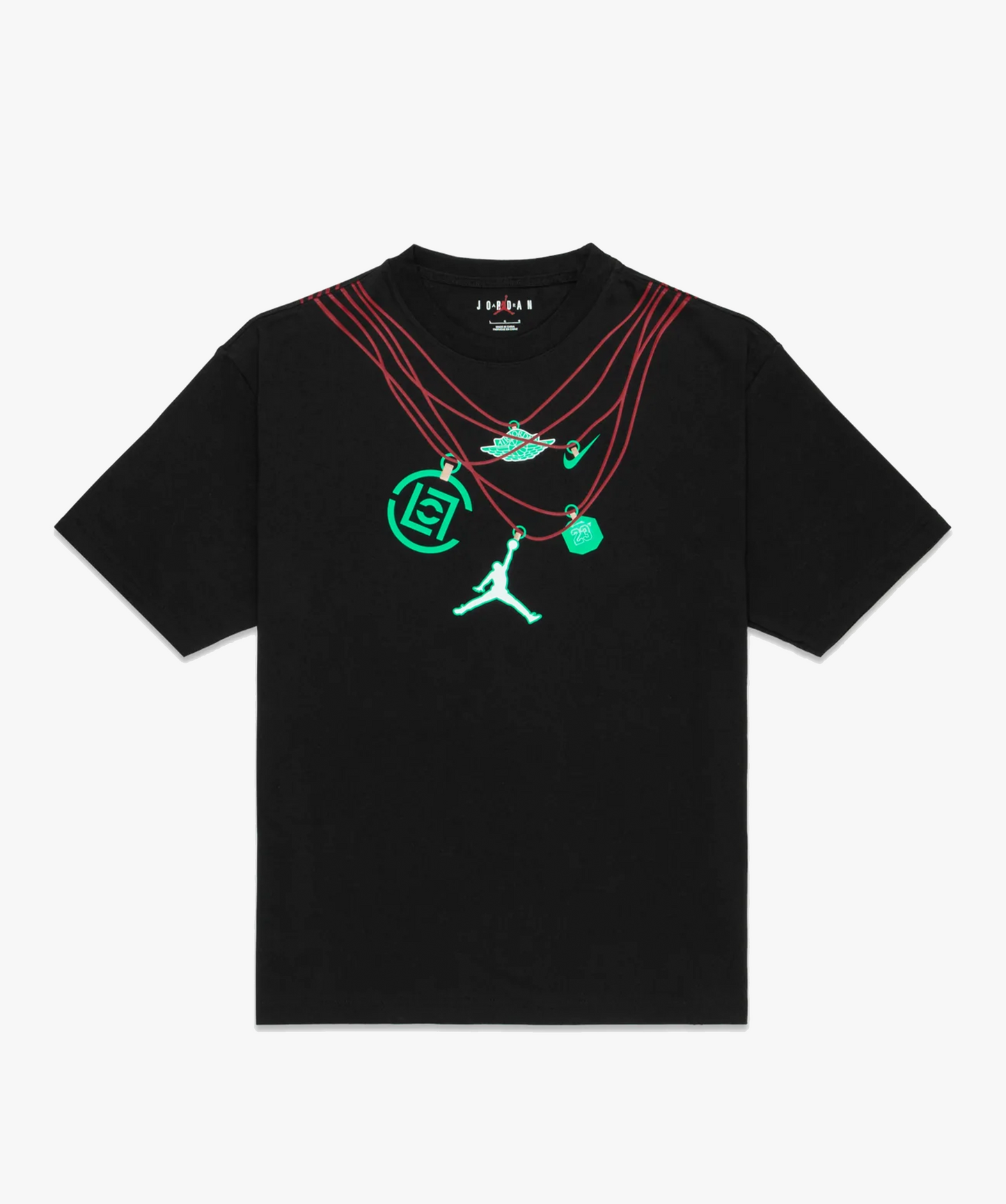 Jordan x Clot Short Sleeve Tee Black - Funky Insole