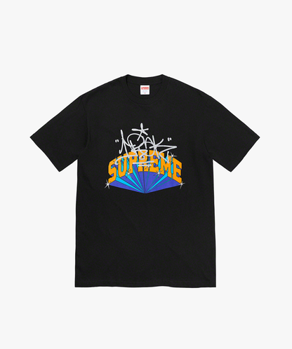 Supreme x IRAK Arc Tee Black - Funky Insole