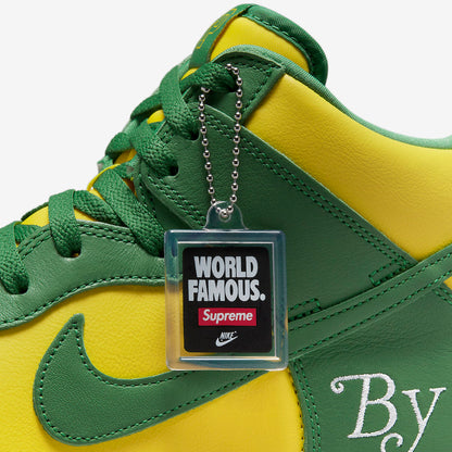 Nike SB Dunk High x Supreme By Any Means 'Brazil' - Funky Insole