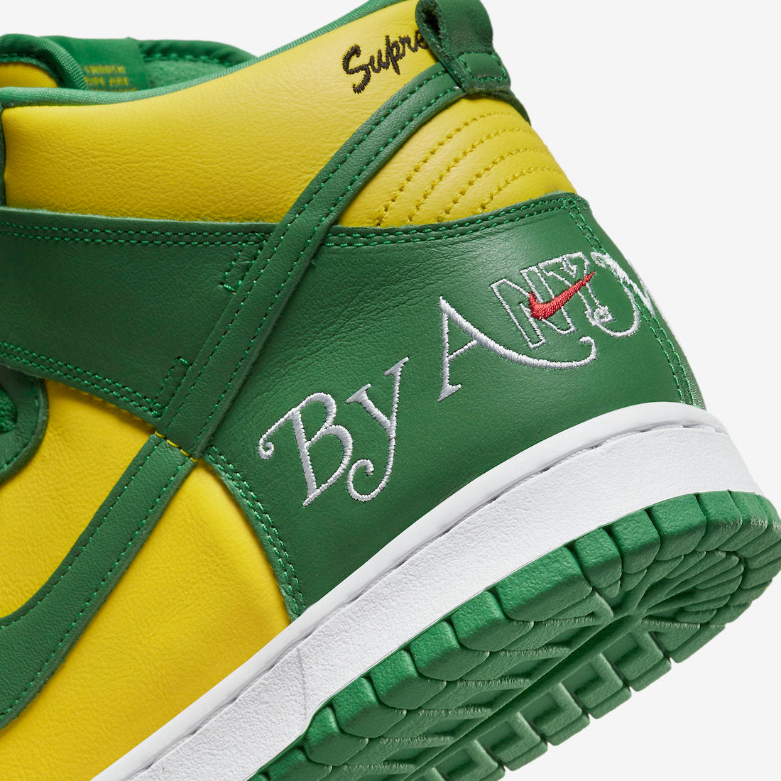 Nike SB Dunk High x Supreme By Any Means Brazil – FunkyInsole