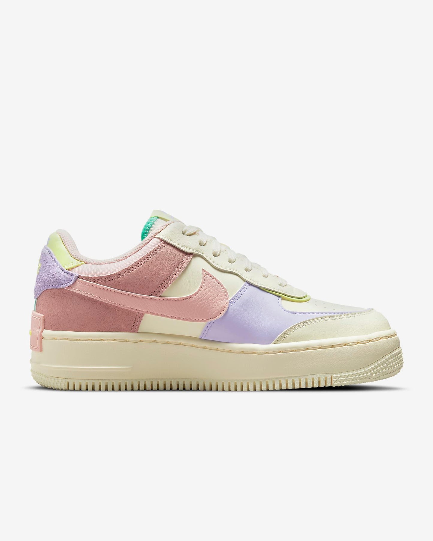 Nike Air Force 1 Shadow 'Cashmere/ Pale Coral' (Women's) - Funky Insole