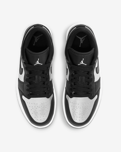 Jordan 1 Low SE 'Black Metallic Silver' (Women's) - Funky Insole