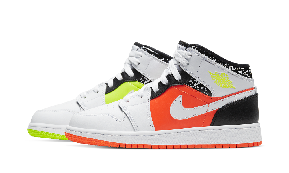 Jordan 1 Mid 'Composition Notebook' (GS) - Funky Insole