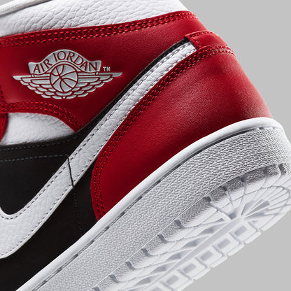 Jordan 1 Mid 'Gym Red Black' (Women's) - Funky Insole