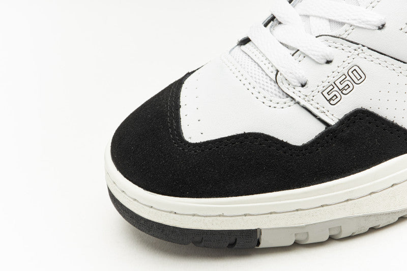 New Balance 550 'White Black Rain Cloud' - Funky Insole