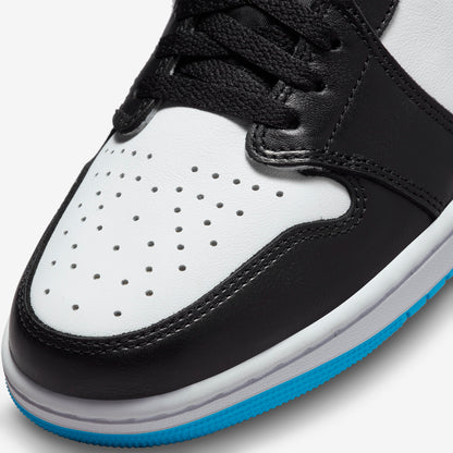 Jordan 1 Retro Low OG 'Black Dark Powder Blue' - Funky Insole