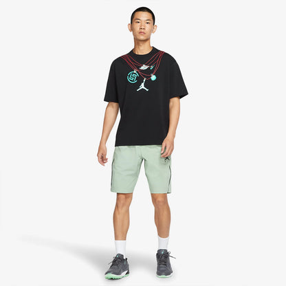 Jordan x Clot Short Sleeve Tee Black - Funky Insole