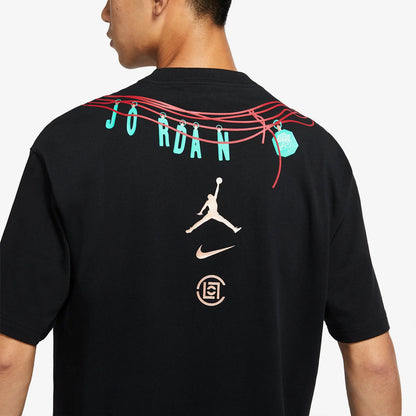 Jordan x Clot Short Sleeve Tee Black - Funky Insole