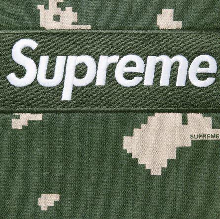 Supreme Box Logo Hooded Sweatshirt Russian Camo 2021 Funky Insole