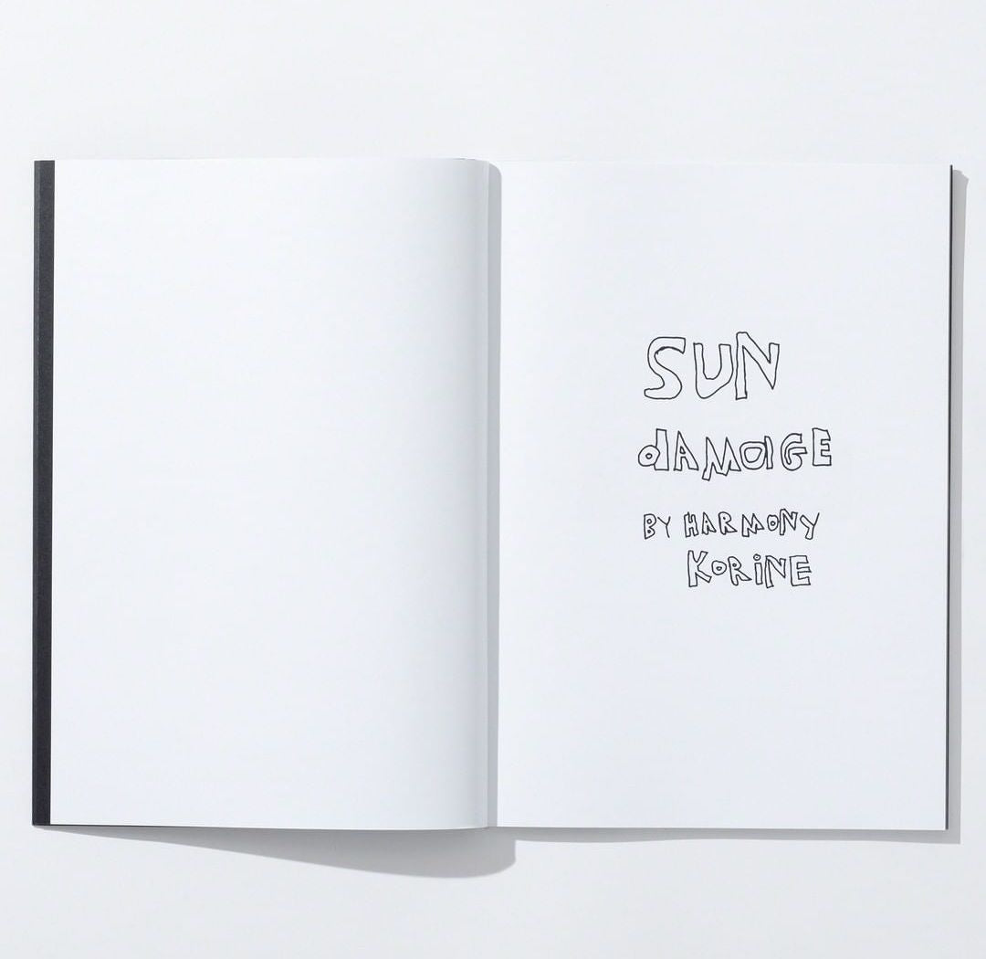 Supreme Sun Damage by Harmony Korine Book - Funky Insole