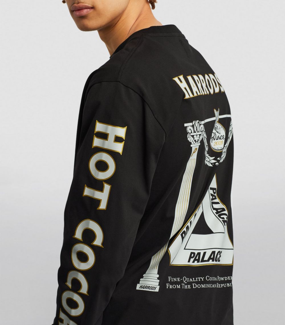 Palace x Harrods L/S T-shirt Black - Funky Insole