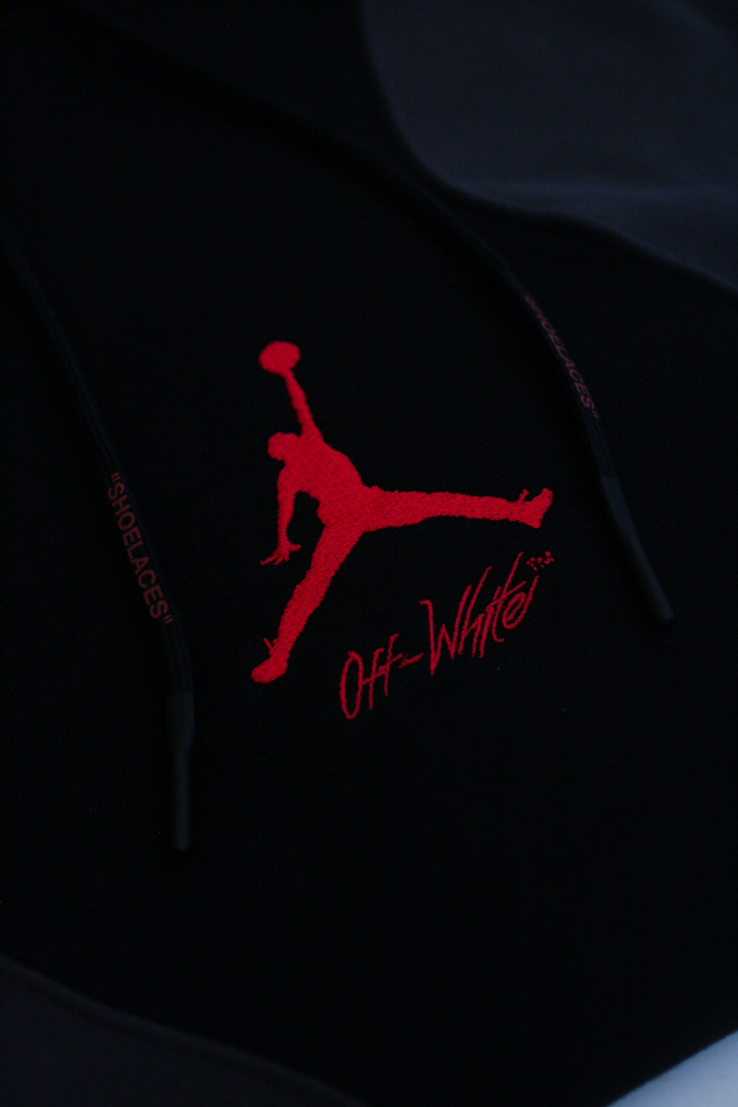 Off-White x Jordan Hoodie Black - Funky Insole