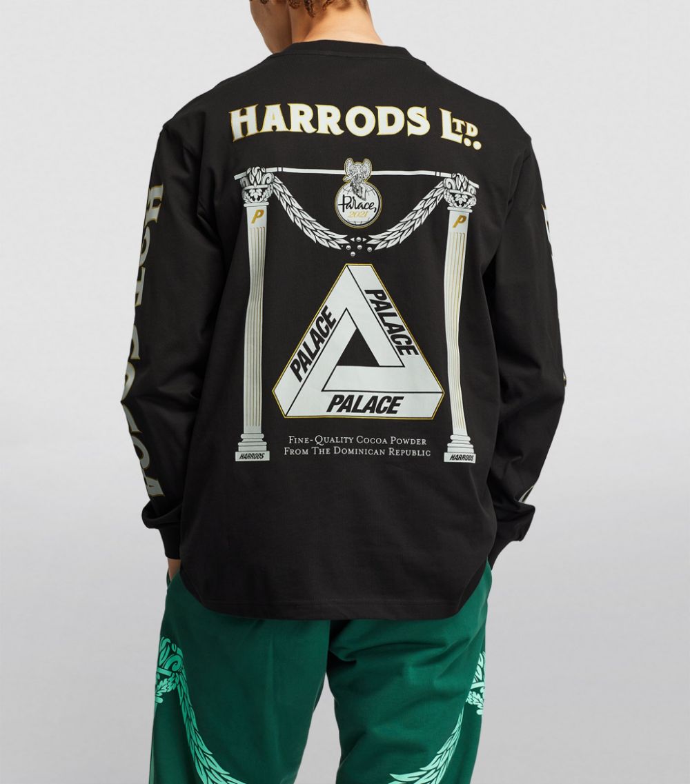 Palace x Harrods L/S T-shirt Black - Funky Insole