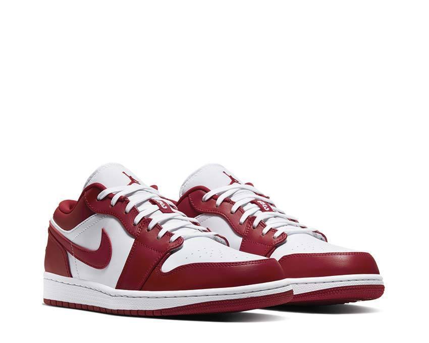 Jordan 1 Low 'Gym Red White' - Funky Insole