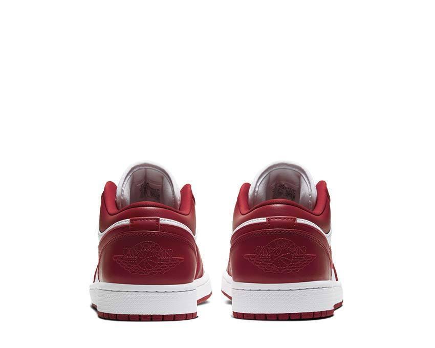 Jordan 1 Low 'Gym Red White' - Funky Insole