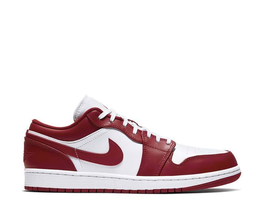 Jordan 1 Low 'Gym Red White' - Funky Insole