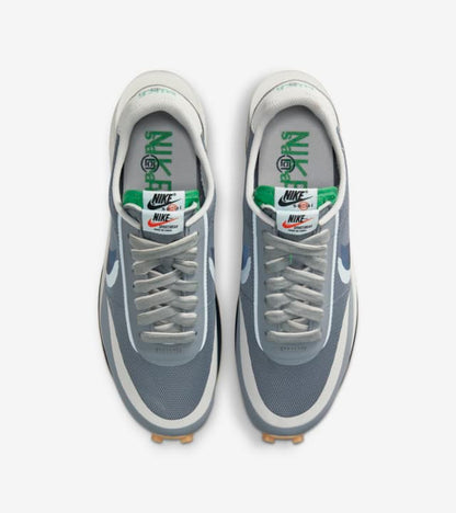 Nike LDWaffle x sacai x CLOT 'Cool Grey' - Funky Insole