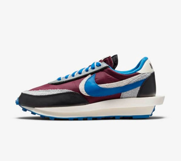 Nike LDWaffle x sacai x UNDERCOVER 'Night Maroon Team Royal' - Funky Insole