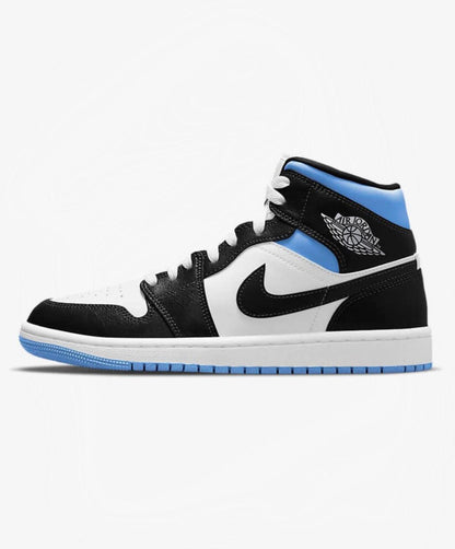 Jordan 1 Mid 'University Black White' (Women's) - Funky Insole