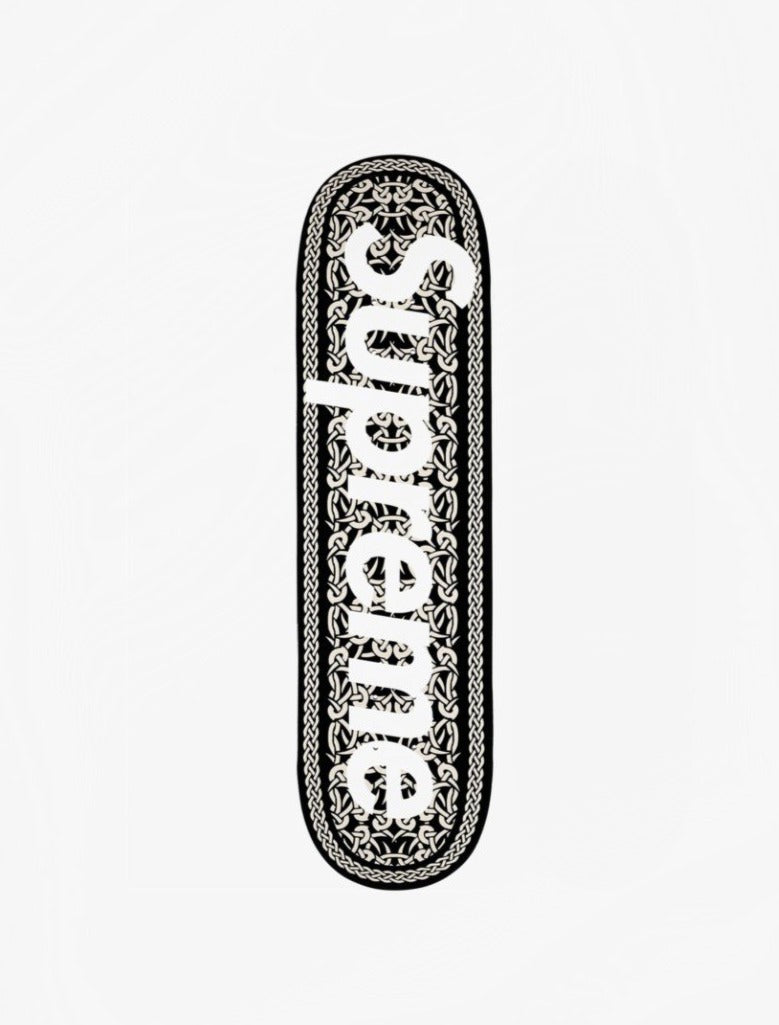 Supreme Celtic Skateboard Deck Black - Funky Insole