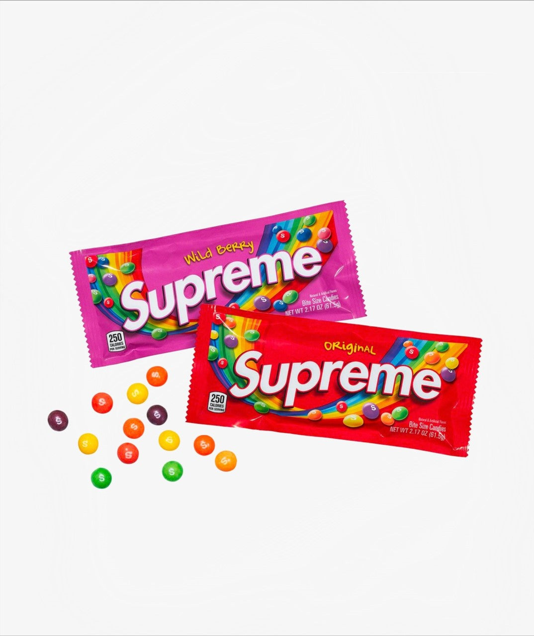 Supreme Original Skittles (Not Fit For Human Consumption) Red - FW21 - US