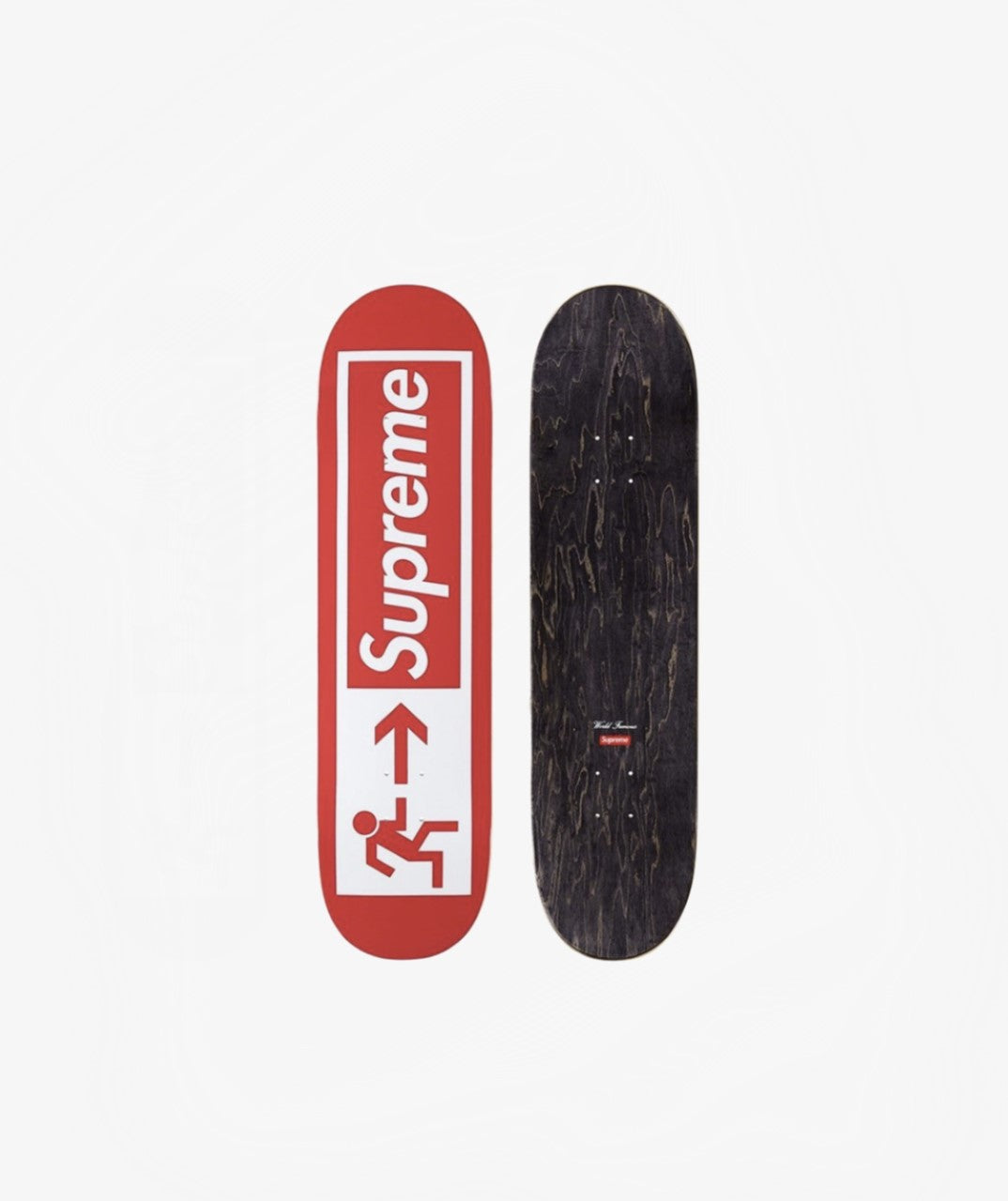 Supreme Exit Skateboard Deck Red – Funky Insole