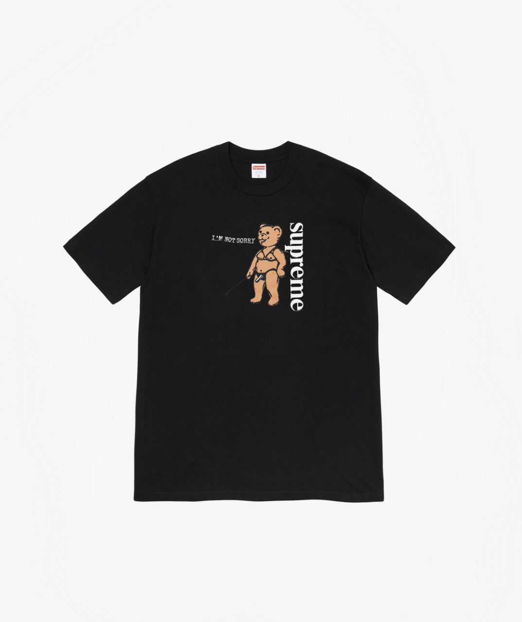 Supreme Not Sorry Tee Black - Funky Insole