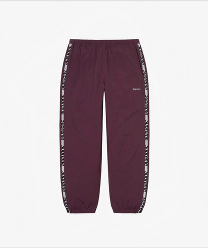 Supreme Reflective Zip Track Pants Purple - Funky Insole