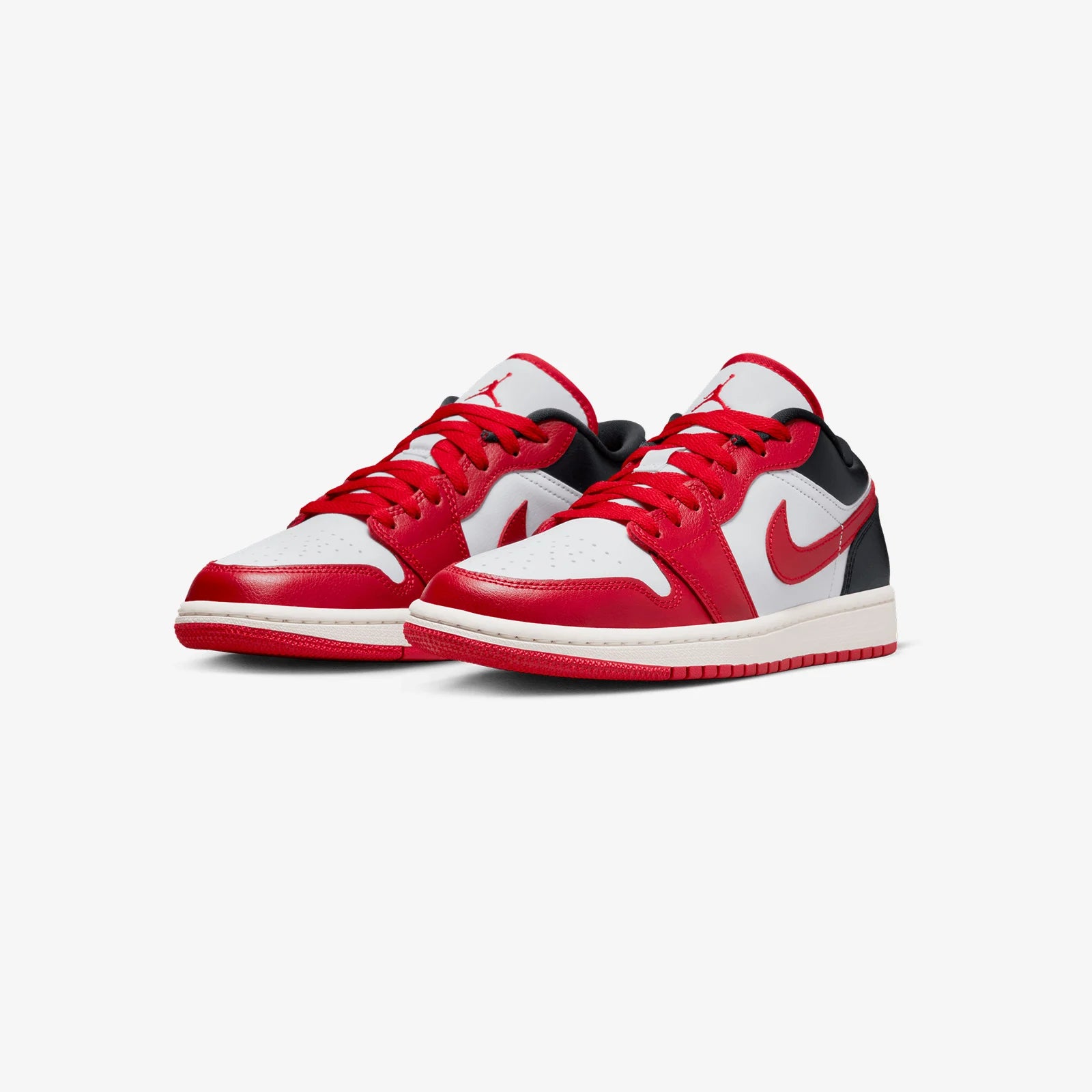 Jordan 1 Low 'Reverse Black Toe' (Women's) - Funky Insole