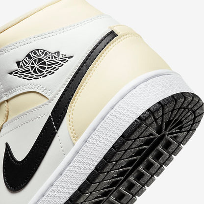 Jordan 1 Mid 'Coconut Milk' (Women's) - Funky Insole