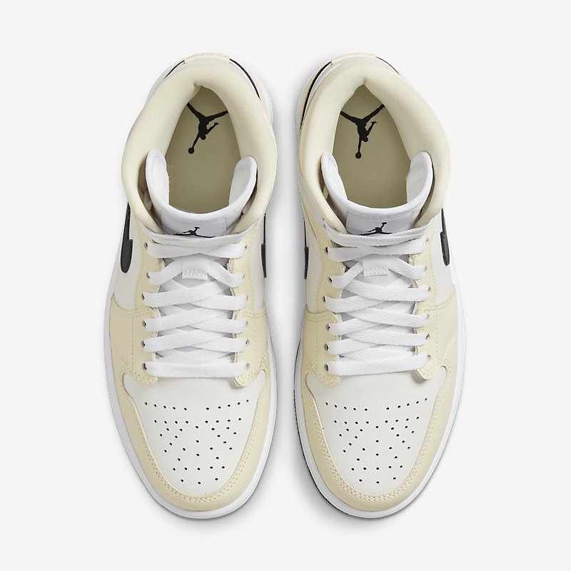 Jordan 1 Mid 'Coconut Milk' (Women's) - Funky Insole